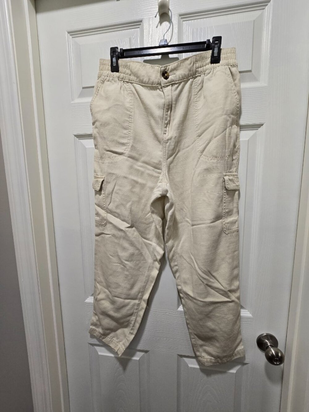 Wonderly Crop Pants Womens Lightweight Cargo Pockets Baggy Cool Comfy Large